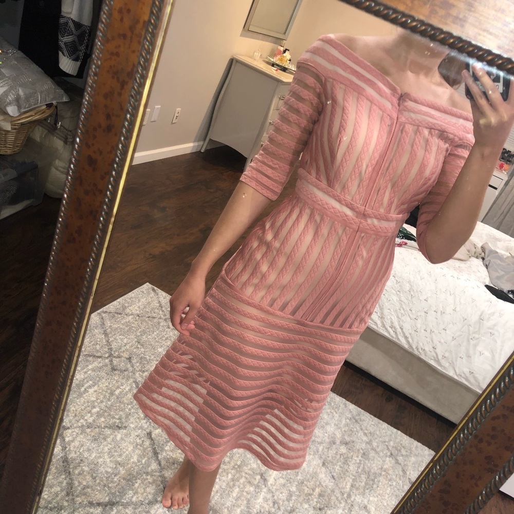 Midi cocktail dress by JAX black label size 2